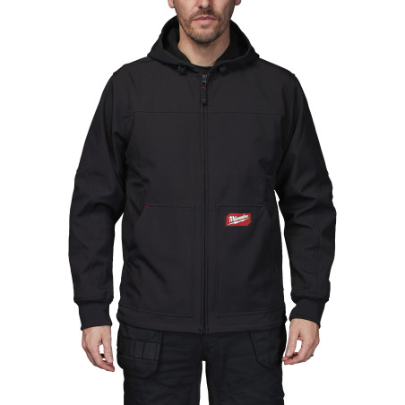 Veste Freeflex Softshell À Capuche Noir -Xxl 4932498275 Milwaukee