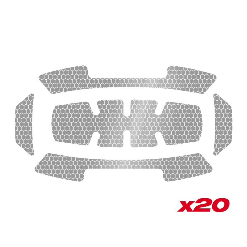 Stickers Reflechissants - Argent - 20Set 4932500168 Milwaukee Stickers Reflechissants - Argent - 20Set 4932500168 Milwaukee