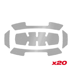 Stickers Reflechissants - Argent - 20Set 4932500168 Milwaukee