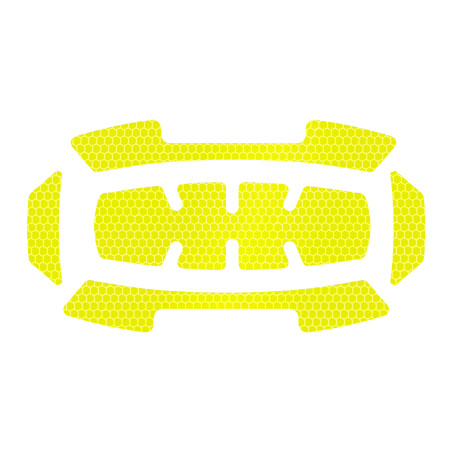 Stickers Reflechissants - Jaune - 1 Set 4932499122 Milwaukee