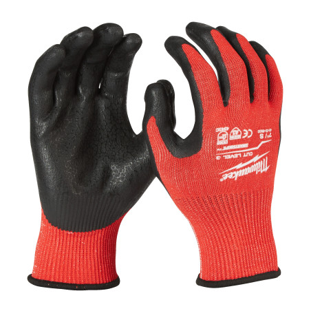 Gants Anti-Coupure Niveau 3/C-S/7-12 Pcs 4932501296 Milwaukee