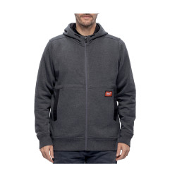 Sweat À Capuche Gridiron™ Hoodie Zippé Gris S Blister 4932499393 Milwaukee