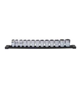 Set De Douilles Métrique 12 Pans Carre 1/2" 13 Pcs 4932498797 Milwaukee