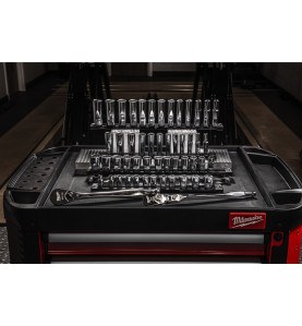 Set De Douilles Métrique 12 Pans Carre 1/2" 13 Pcs 4932498797 Milwaukee