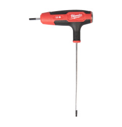 Clé Male 6 Pans Poignée En T Avec Capsule De Frappe 5 Mm 4932498679 Milwaukee