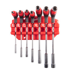 Set De Clés À Douilles Poignée En T Avec Capsule De Frappe  7 Pcs 4932498704 Milwaukee