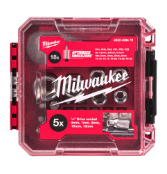 Coffret 25 Pcs Clé À Cliquet Compacte 1/4" 4932499470 Milwaukee