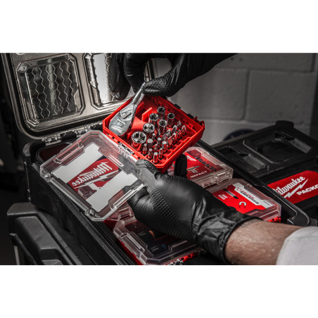 Coffret 25 Pcs Clé À Cliquet Compacte 1/4" 4932499470 Milwaukee