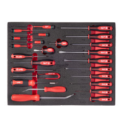 Module Mousse Pour Set De Tournevis Et Levier De 33 Pcs 4932500755 Milwaukee