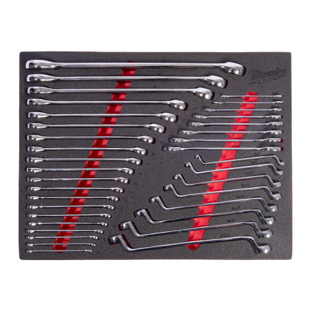 Module Mousse Pour Set De Clés Mixtes De 36 Pcs 4932500758 Milwaukee