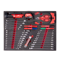 Module Mousse Pour Set D’Outils D’Éclairage, De Coupe, De Mesure Et De Clés De 14 Pcs 4932500759 Milwaukee