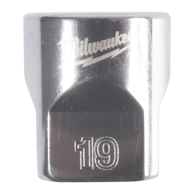 Douilles Métriques 12 Pans Carré 3/8" - 19Mm 4932498811 Milwaukee Douilles Métriques 12 Pans Carré 3/8" - 19Mm 4932498811 Milwaukee