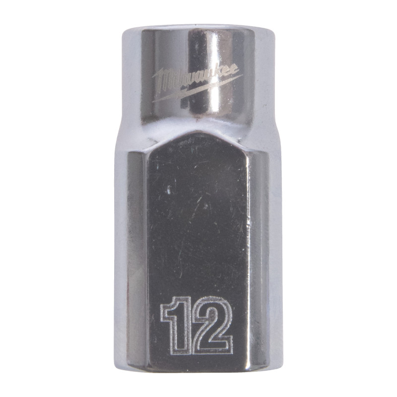 Douille Métrique 12 Pans Carré 1/2" - 12Mm 4932499115 Milwaukee Douille Métrique 12 Pans Carré 1/2" - 12Mm 4932499115 Milwaukee