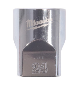 Douille Métrique 12 Pans Carré 1/2" - 24Mm 4932498834 Milwaukee