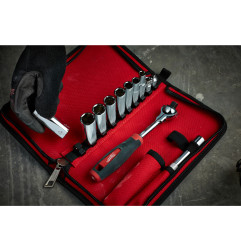 Set Clés Et Douille 3/8" 12 Pcs 4932501196 Milwaukee
