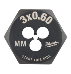 Filière De Filetage Hex Métrique M3-0.60 4932500608 Milwaukee