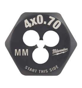 Filière De Filetage Hex Métrique M4-0.70 4932500610 Milwaukee