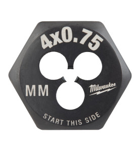 Filière De Filetage Hex Métrique M4-0.75 4932500611 Milwaukee