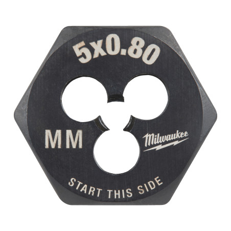 Filière De Filetage Hex Métrique M5-0.80 4932500613 Milwaukee