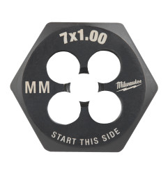 Filière De Filetage Hex Métrique M7-1.00 4932500615 Milwaukee