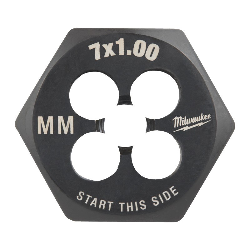 Filière De Filetage Hex Métrique M7-1.00 4932500615 Milwaukee