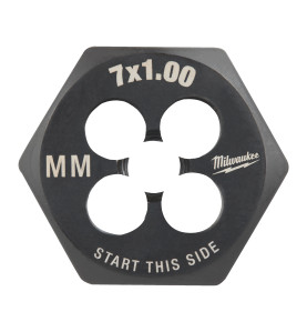 Filière De Filetage Hex Métrique M7-1.00 4932500615 Milwaukee