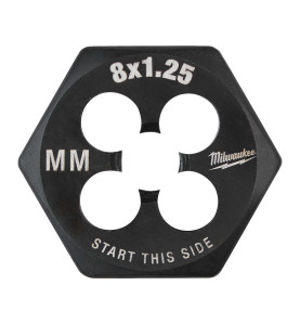 Filière De Filetage Hex Métrique M8-1.25 4932500616 Milwaukee