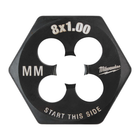 Filière De Filetage Hex Métrique M8-1.00 4932500617 Milwaukee