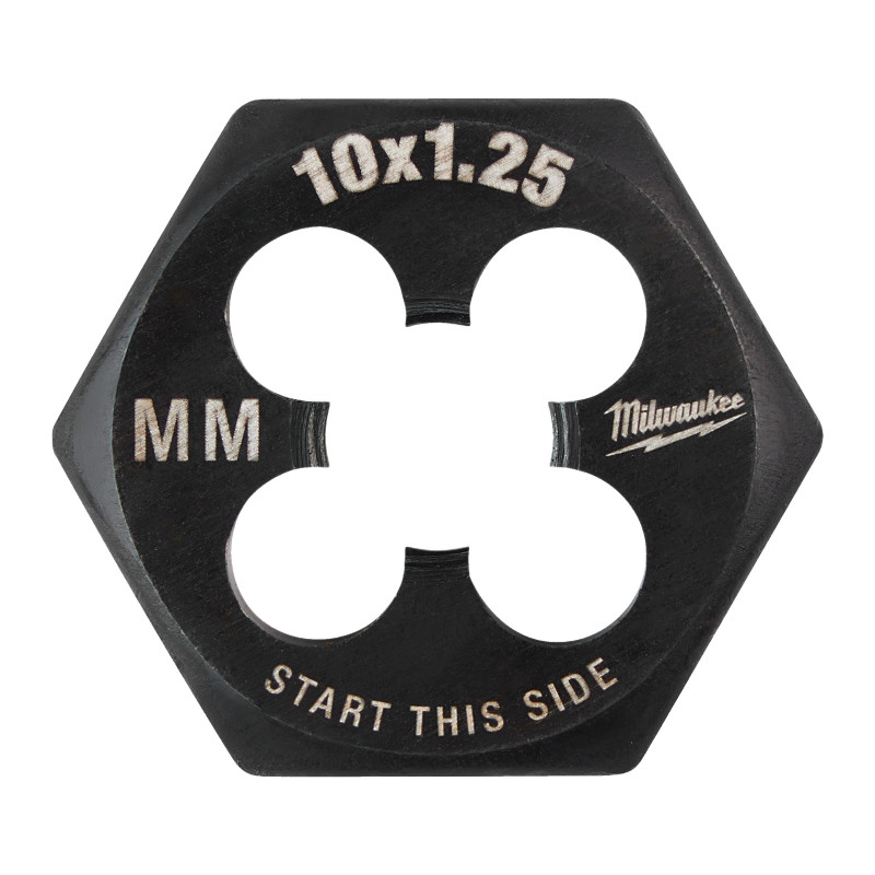 Filière De Filetage Hex Métrique M10-1.25 4932500621 Milwaukee