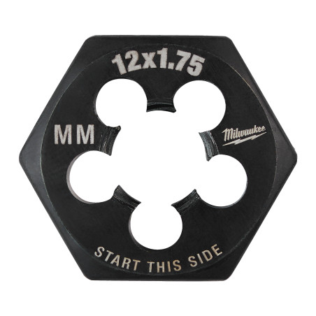 Filière De Filetage Hex Métrique M12-1.75 4932500624 Milwaukee