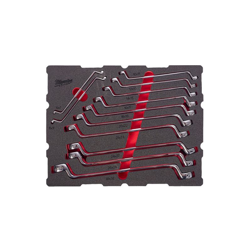 Packout™ Module Équipé Clés Polygonales Débouchées Coudées 12 Pcs 4932501873 Milwaukee Packout™ Module Équipé Clés Polygonales Débouchées Coudées 12 Pcs 4932501873 Milwaukee