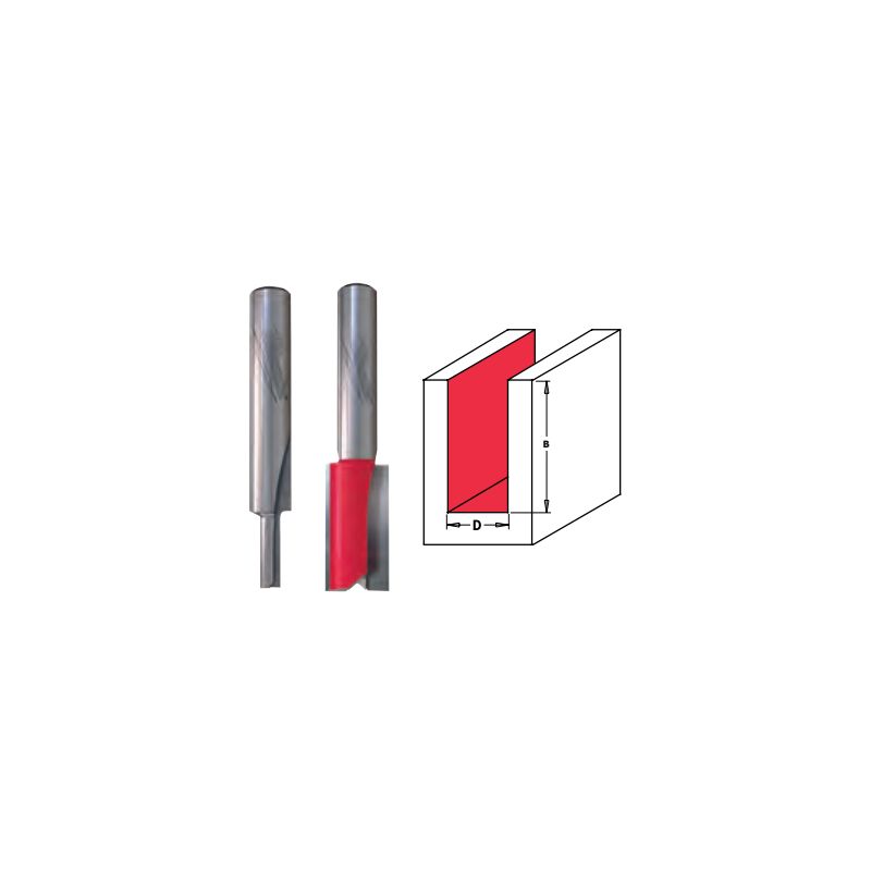 Fraise Droite Q1/4" 2C 6/60 Mm (X1) 4932501163 Milwaukee Fraise Droite Q1/4" 2C 6/60 Mm (X1) 4932501163 Milwaukee