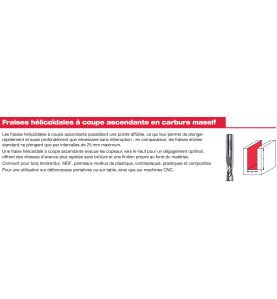 Fraise Hélicoïdale Q1/4"3,97/50,8 Mm (X1) 4932500909 Milwaukee