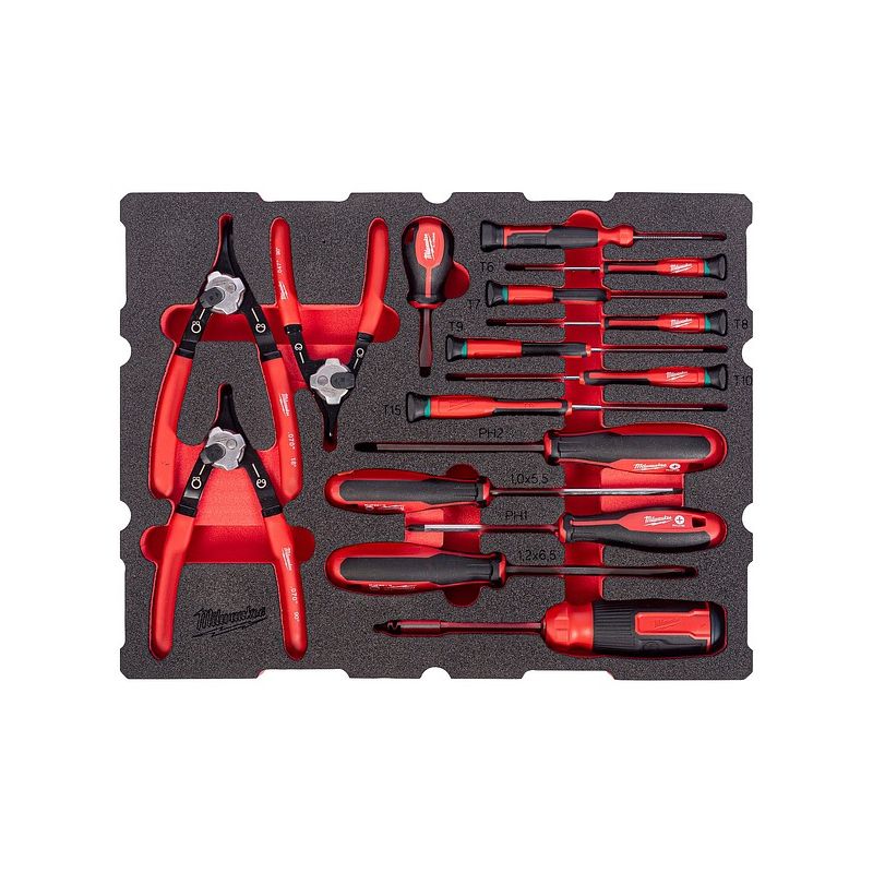 Packout™ Module Équipé Tournevis Et Pinces À Circlips 44 Pcs 4932501876 Milwaukee Packout™ Module Équipé Tournevis Et Pinces À Circlips 44 Pcs 4932501876 Milwaukee
