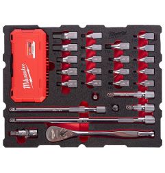 Packout™ Module Équipé Cliquet & Douilles / Embouts 1/2" 67 Pcs 4932501870 Milwaukee