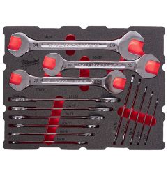 Packout™ Module Équipé Clés Plates Doubles 14 Pcs 4932501874 Milwaukee