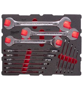 Packout™ Module Équipé Clés Plates Doubles 14 Pcs 4932501874 Milwaukee