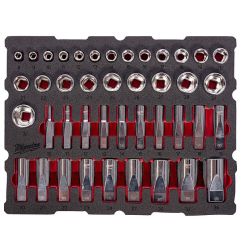 Packout™ Module Équipé Douilles 1/2" 42 Pcs 4932501869 Milwaukee