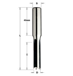 Vente de Mèches à coupes droites-gauches à mortaiser - D : 6 - l : 28 - L : 73 - S : 10 - Rotation : DROITE / GAUCHE CMT, numéro