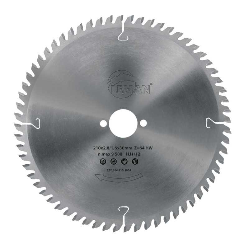 Lame Carbure / Radiale D.305X30X60Z Alt Neg Bois ref 964.305.3060 Leman