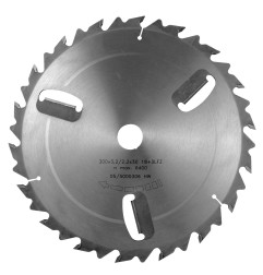 Vente de LAME CARBURE avec racleurs 400x30x24Z Plate / anti-recul / Bois Leman, numéro 12271 / mn_215.400.3024 à 104,99 €HT soit
