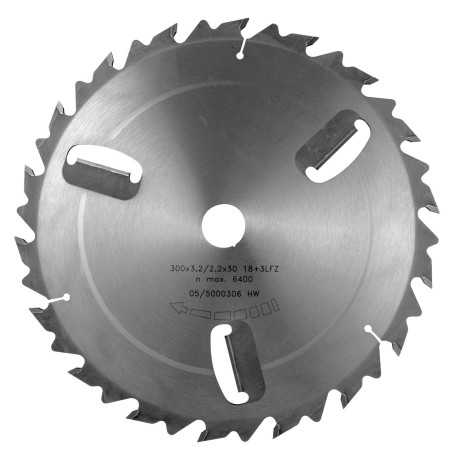 Lame Circ.Carbure D400X30X24Z Plates+Ar+4R /Bois ref 215.400.3024 Leman