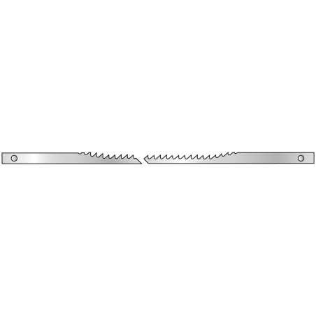 12 Lames A Chantourner A Ergot 127X3X0.5 / 6Dpc Blister ref 2902.12 Leman
