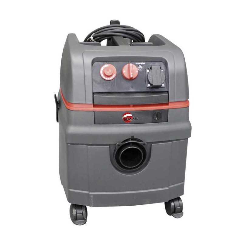 Vente de ASPIRATEUR CUVE POLYPROPYLENE 25 LITRES SYNCHRO VIBRANT 1400W Leman, numéro 12861 / mn_ASP255 à 659,17 €HT soit 791,00 