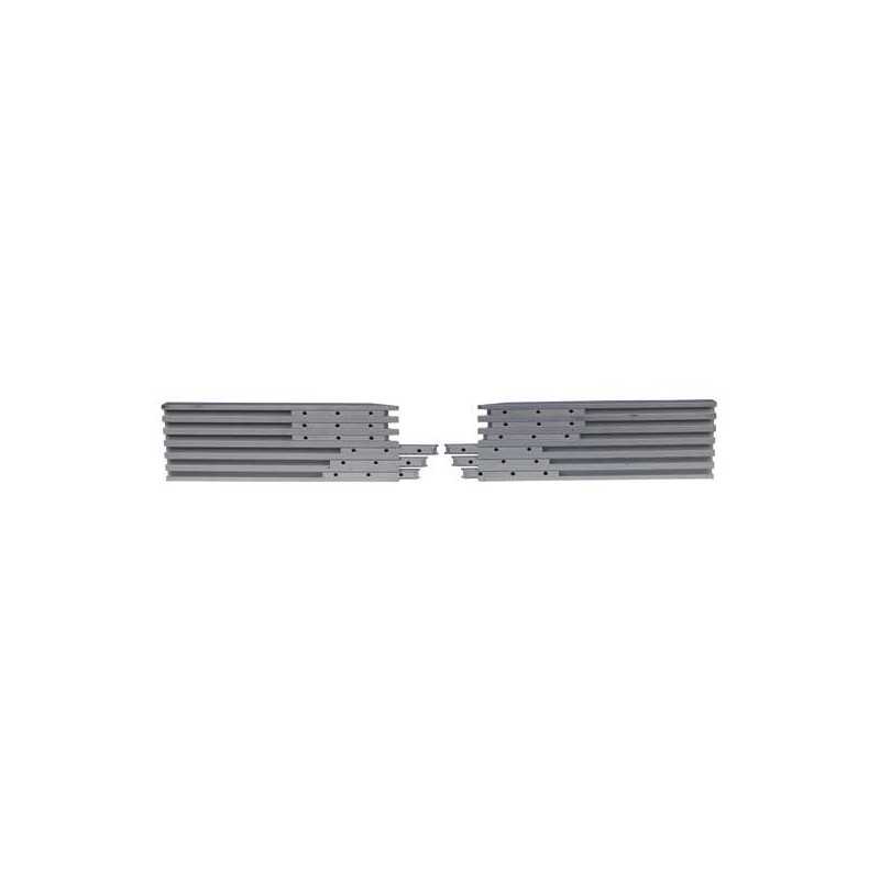 Guide A Barrettes Ht.120 Long.360X2 Pour Tou Et Com ref 250003 Leman