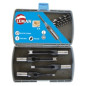 Coffret 4 Bedanes Carres + Meches Lu70 Q15.9Mm ref 306.500.04 Leman