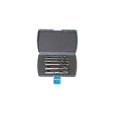 Coffret 6 Meches A Mortaiser Coupe Helico Gauche Acier ref 322.500.01 Leman