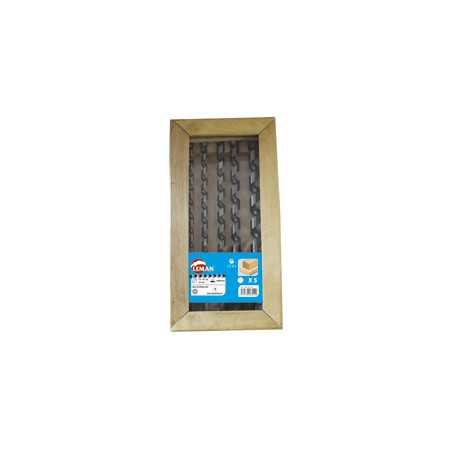 Coffret 5 Meches D12/14/16/18/20 Lt460 Q6 Pans Spire Unique - Charpente ref 308.500.05 Leman