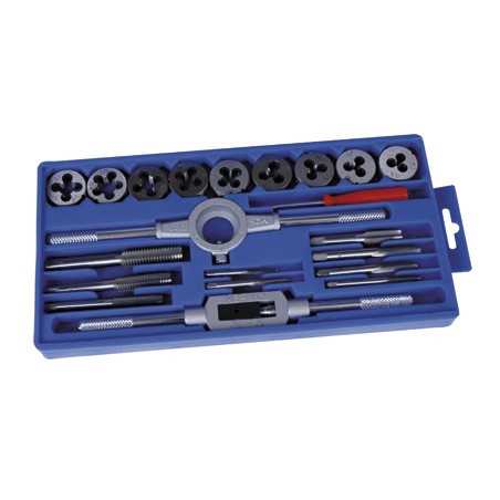 Vente de COFFRET 21 PIECES TARAUDS ET FILIERES + ACCESSOIRES Leman, numéro 13823 / mn_808.000.21 à 34,58 €HT soit 41,49 €TTC. 
