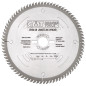 Lame circulaire carbure scie a format dia 220 x 2.2 / 3.2 z.64 al 30 + 2 te ø 7 / ø42
